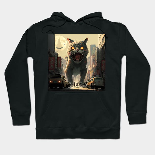 The count Catzilla Hoodie by JayD World